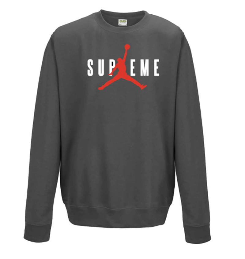 supreme jordan felpa